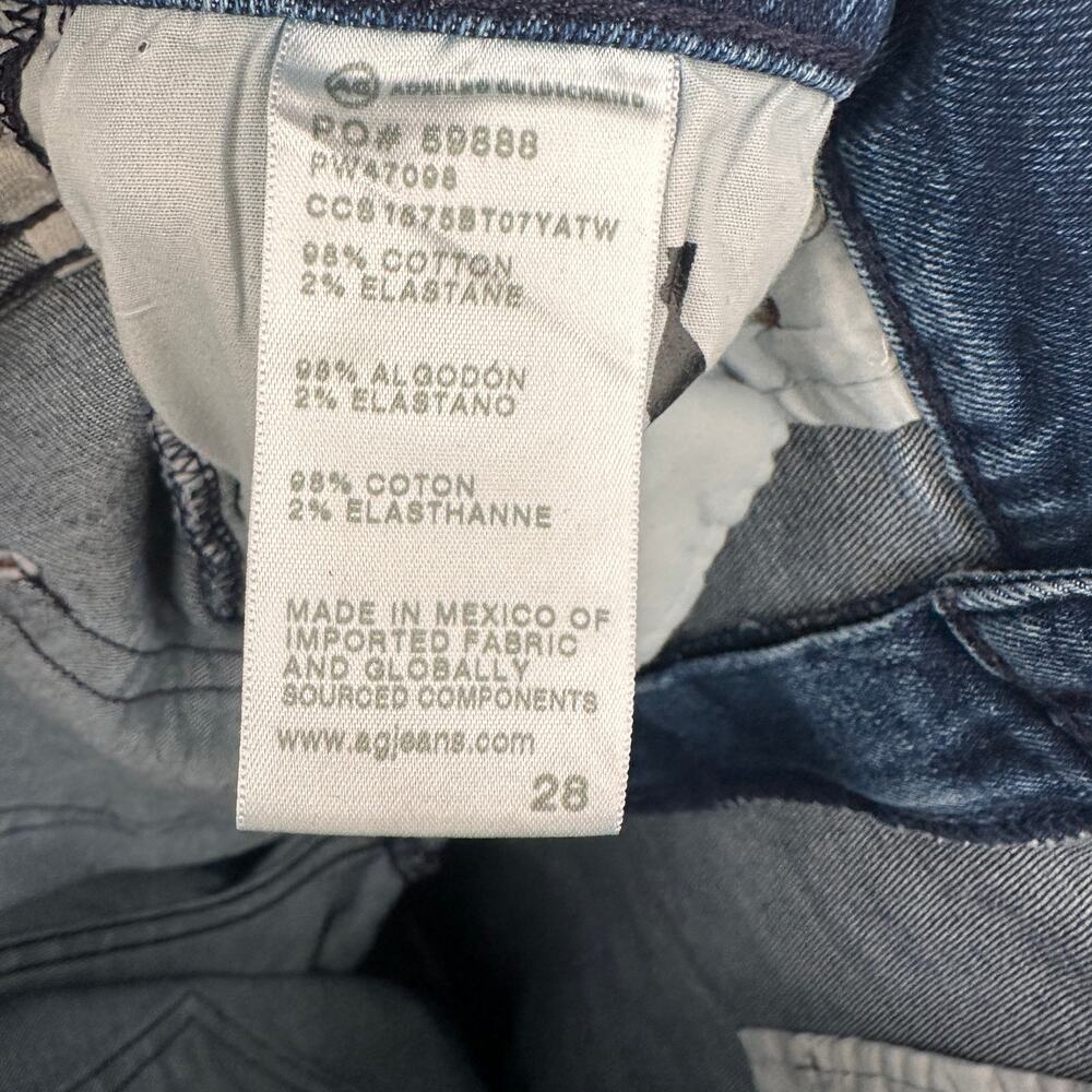 AG JEANS Ex Boyfriend Souchy Slim Jean in Japanese Denim  // 28 - Picture 8 of 8
